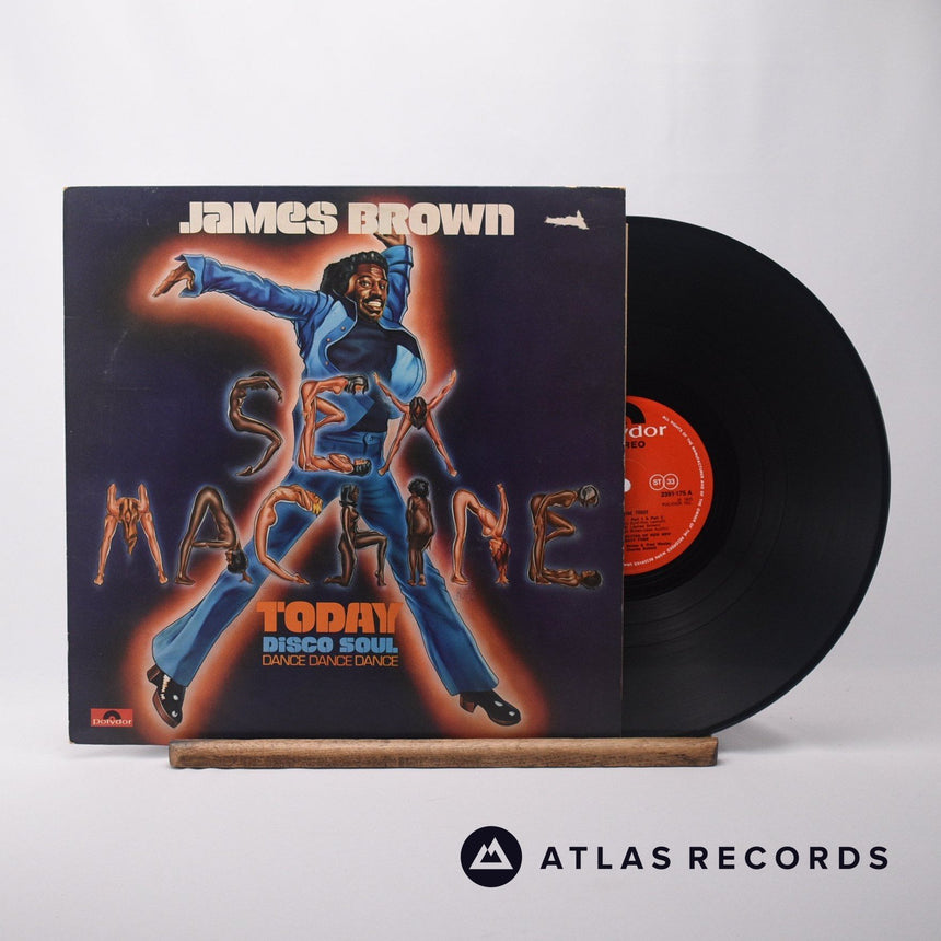 James Brown Sex Machine Today LP Vinyl Record - Front Cover & Record