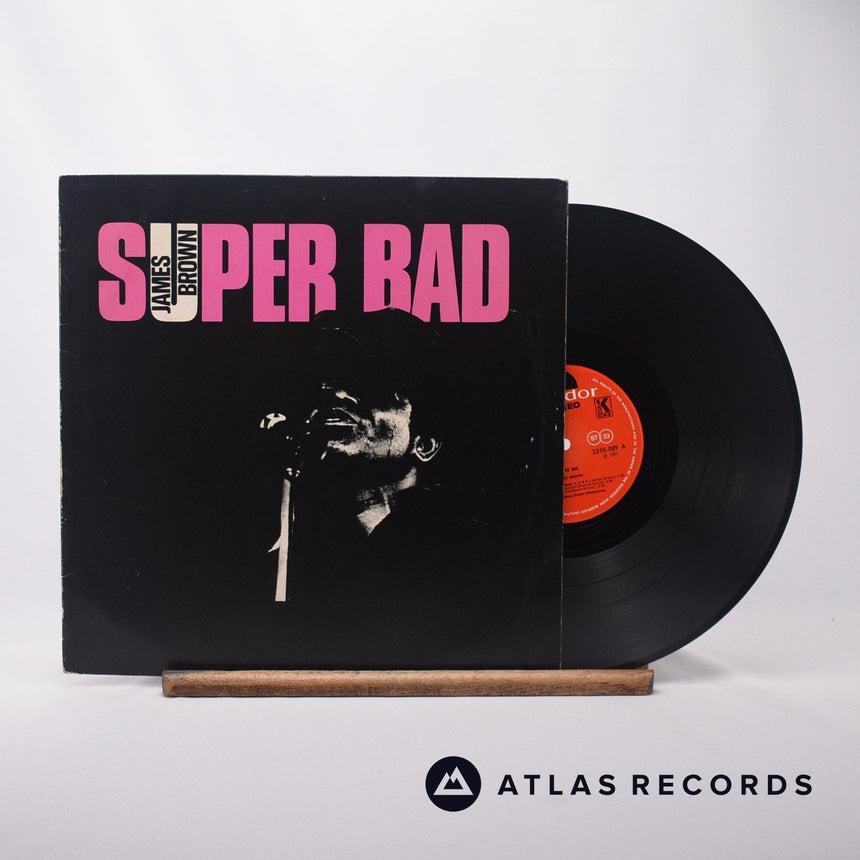 James Brown Super Bad LP Vinyl Record - Front Cover & Record