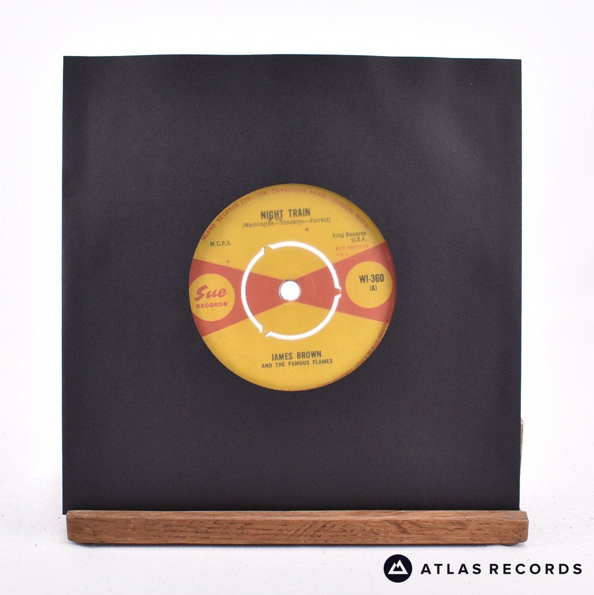 James Brown & The Famous Flames Night Train 7" Vinyl Record - In Sleeve