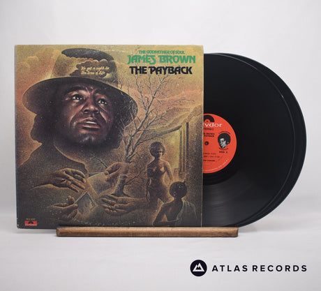 James Brown The Payback Double LP Vinyl Record - Front Cover & Record