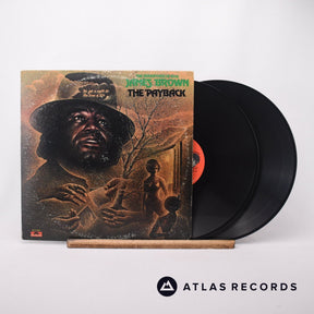 James Brown The Payback 2 x LP Vinyl Record - Front Cover & Record