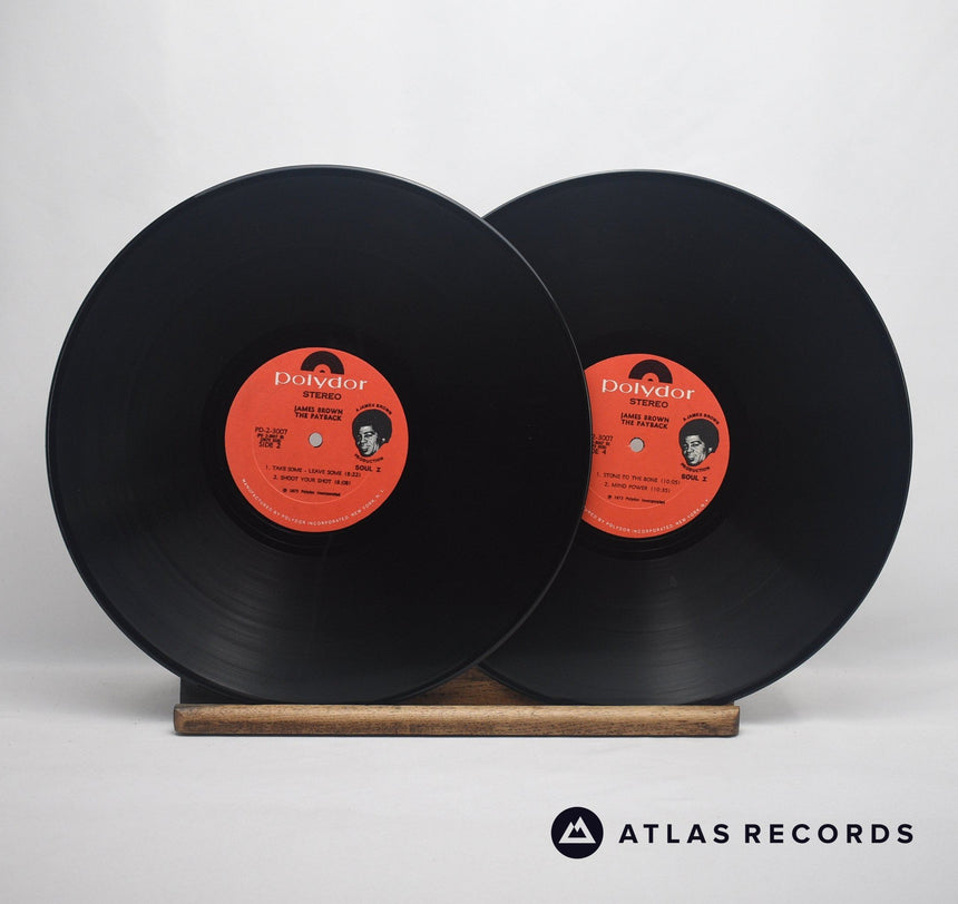 James Brown - The Payback - Gatefold A-1B B-1B Double LP Vinyl Record - VG+/VG+