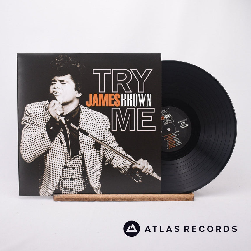 James Brown Try Me LP Vinyl Record - Front Cover & Record