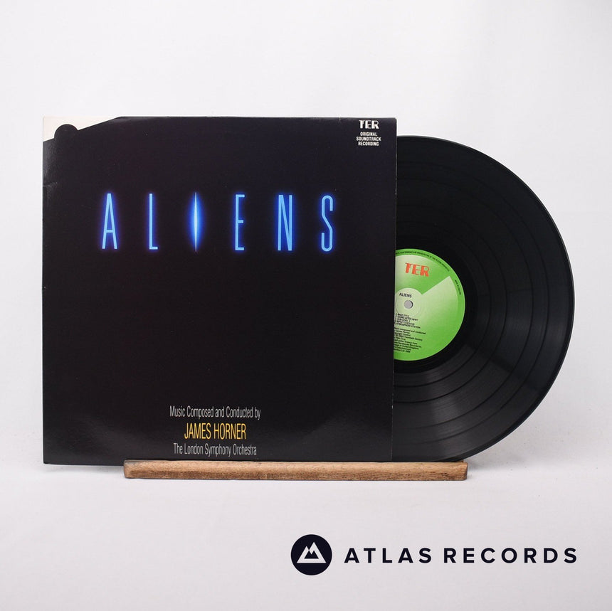 James Horner Aliens LP Vinyl Record - Front Cover & Record