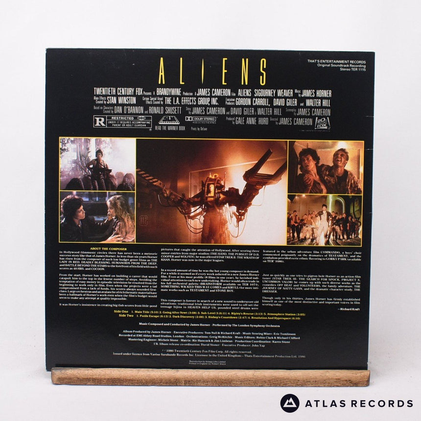 James Horner - Aliens - LP Vinyl Record - EX/EX