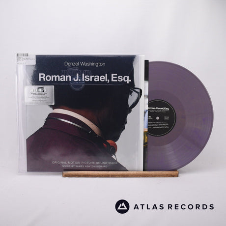 James Newton Howard Roman J. Israel, Esq. LP Vinyl Record - Front Cover & Record