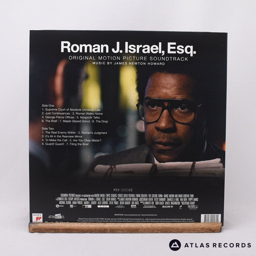 James Newton Howard - Roman J. Israel, Esq. - Booklet LP Vinyl Record - NM/NM
