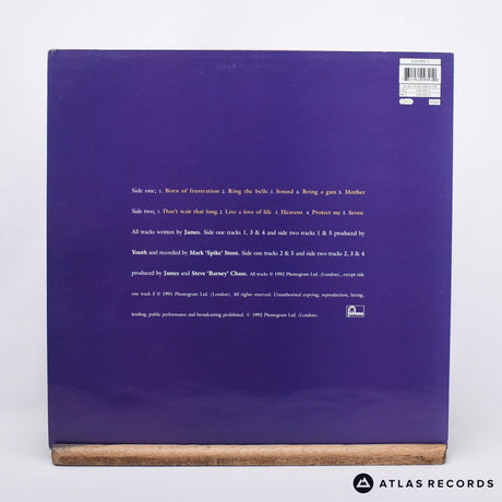 James - Seven - A4 B4 LP Vinyl Record - EX/EX