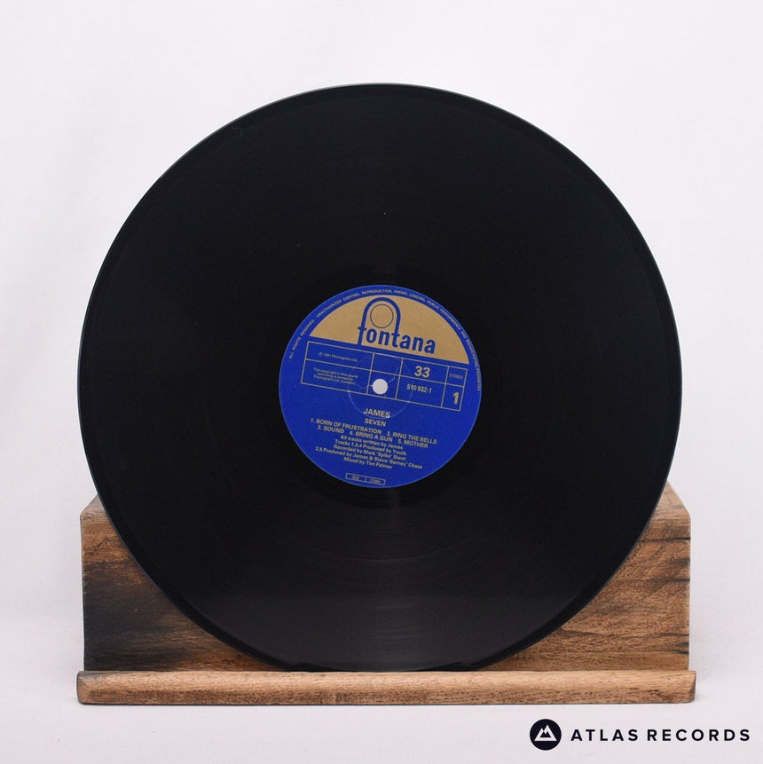 James - Seven - A4 B4 LP Vinyl Record - EX/EX