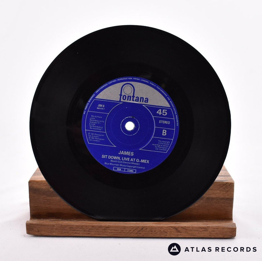 James - Sit Down - 7" Vinyl Record - VG+/EX