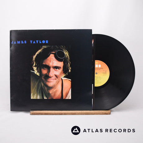 James Taylor Dad Loves His Work LP Vinyl Record - Front Cover & Record