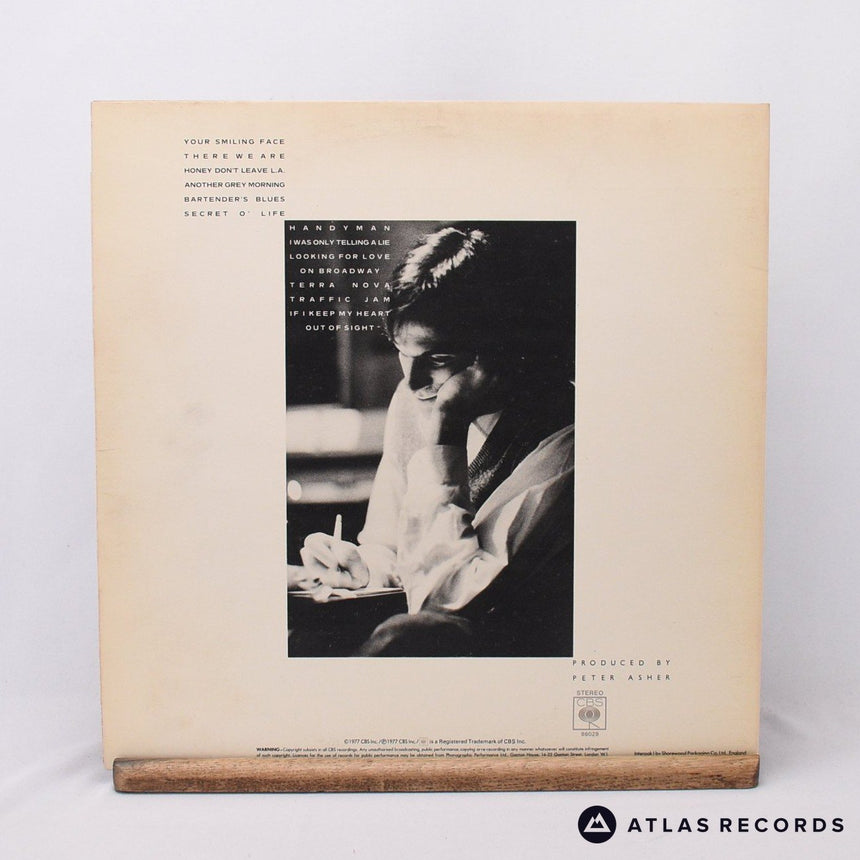 James Taylor - JT - Gatefold LP Vinyl Record - VG+/EX