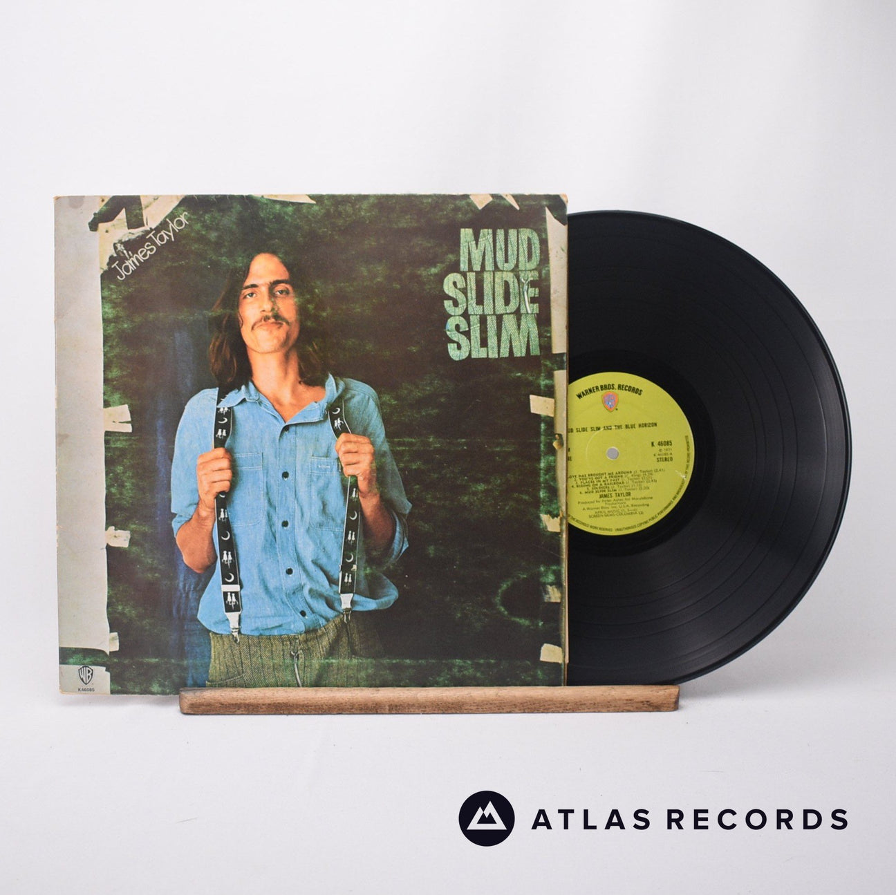James Taylor Mud Slide Slim And The Blue Horizon LP Vinyl Record - Front Cover & Record