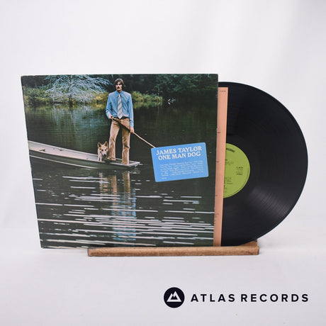 James Taylor One Man Dog LP Vinyl Record - Front Cover & Record