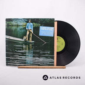 James Taylor One Man Dog LP Vinyl Record - Front Cover & Record