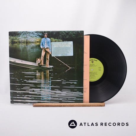 James Taylor One Man Dog LP Vinyl Record - Front Cover & Record