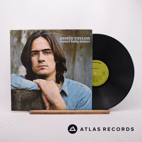 James Taylor Sweet Baby James LP Vinyl Record - Front Cover & Record