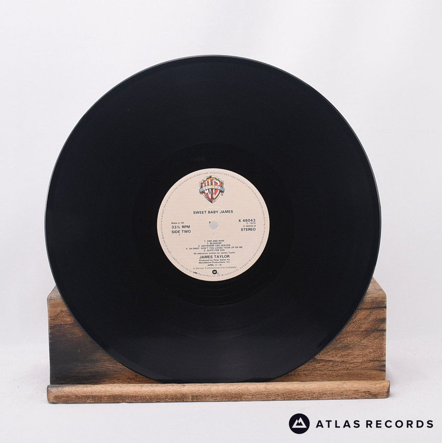 James Taylor - Sweet Baby James - Reissue Strawberry LP Vinyl Record - EX/VG+