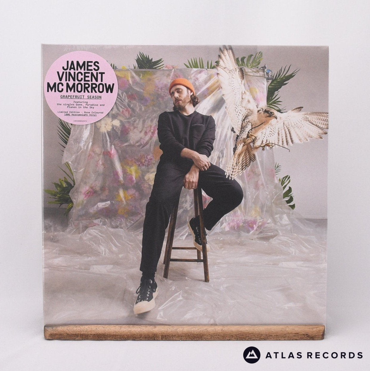 James Vincent McMorrow Grapefruit Season LP Vinyl Record - Front Cover & Record