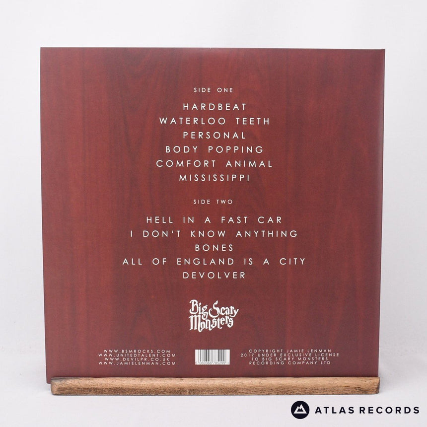 Jamie Lenman - Devolver - Limited Edition Gatefold LP Vinyl Record - NM/NM