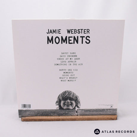 Jamie Webster - Moments - White A B LP Vinyl Record - EX/NM