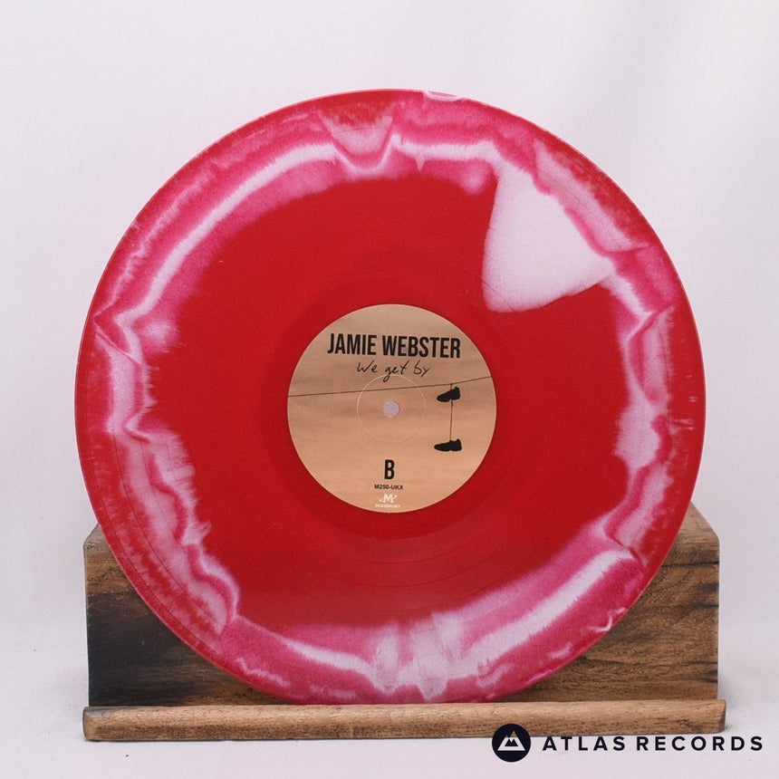 Jamie Webster - We Get By - Red And White Swirl LP Vinyl Record - NM/NM
