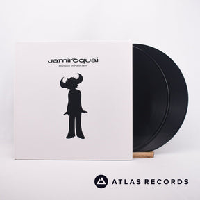 Jamiroquai Emergency On Planet Earth 2 x LP Vinyl Record - Front Cover & Record