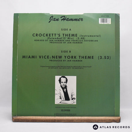 Jan Hammer - Crockett's Theme - 12" Vinyl Record - EX/EX