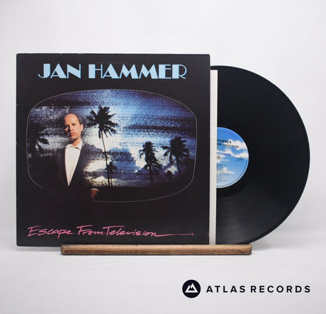 Jan Hammer Escape From Television LP Vinyl Record - Front Cover & Record