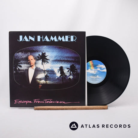 Jan Hammer Escape From Television LP Vinyl Record - Front Cover & Record