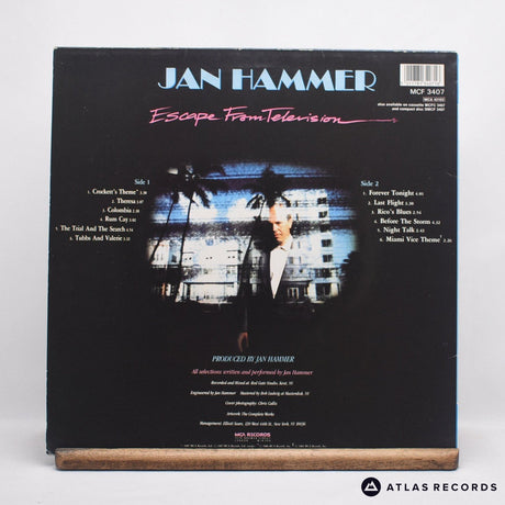 Jan Hammer - Escape From Television - Insert LP Vinyl Record - EX/EX