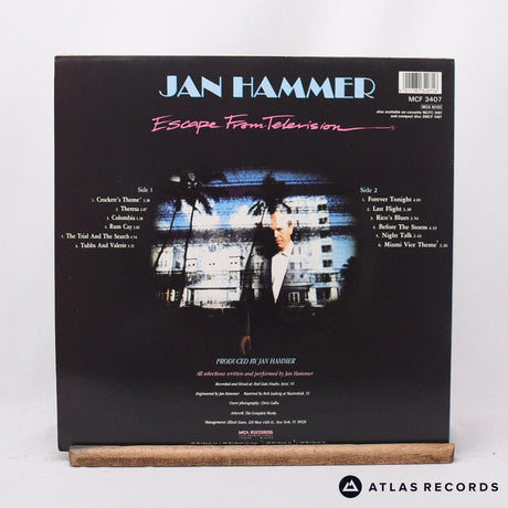 Jan Hammer - Escape From Television - Insert LP Vinyl Record - EX/EX