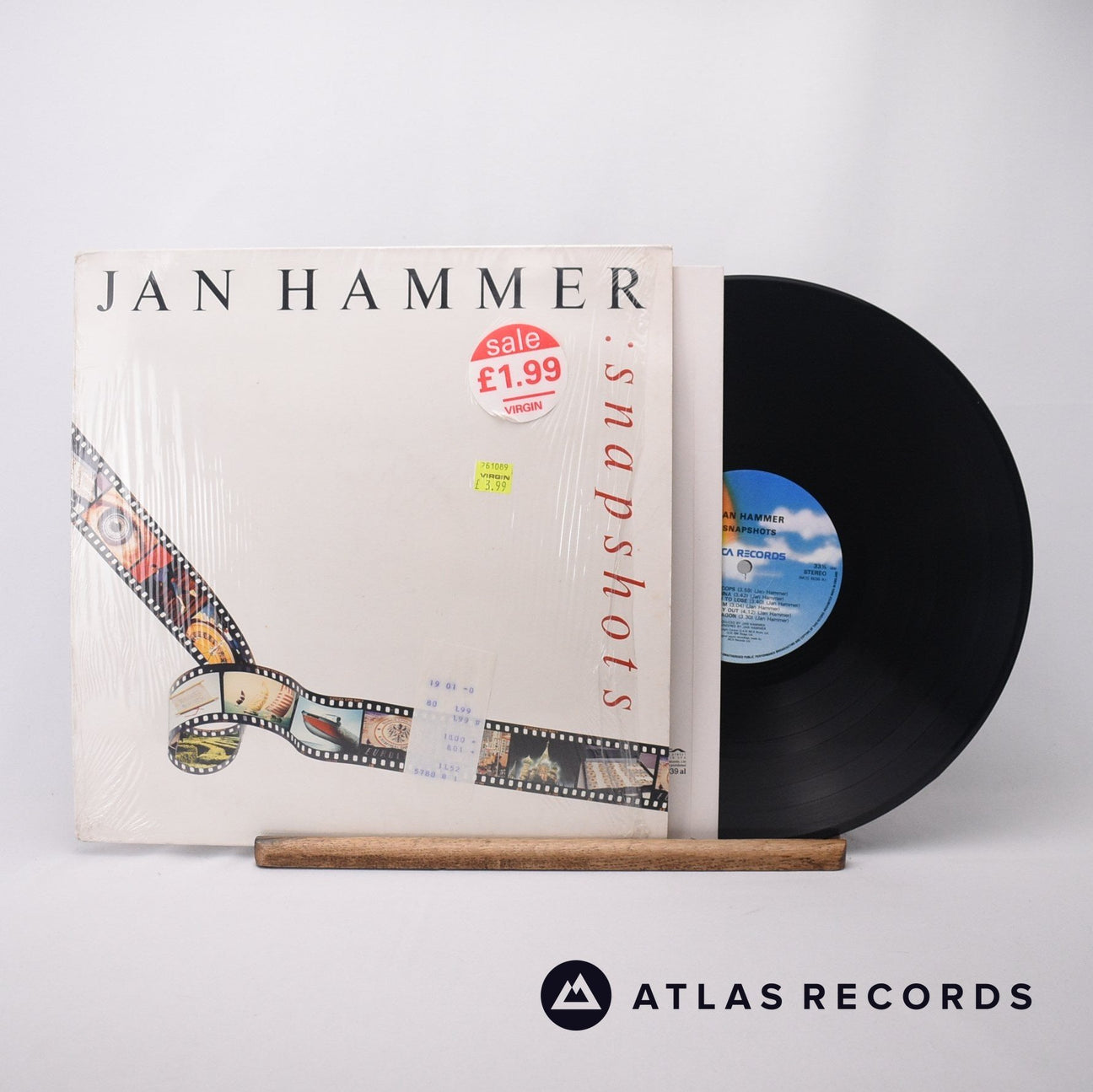 Jan Hammer Snapshots LP Vinyl Record - Front Cover & Record