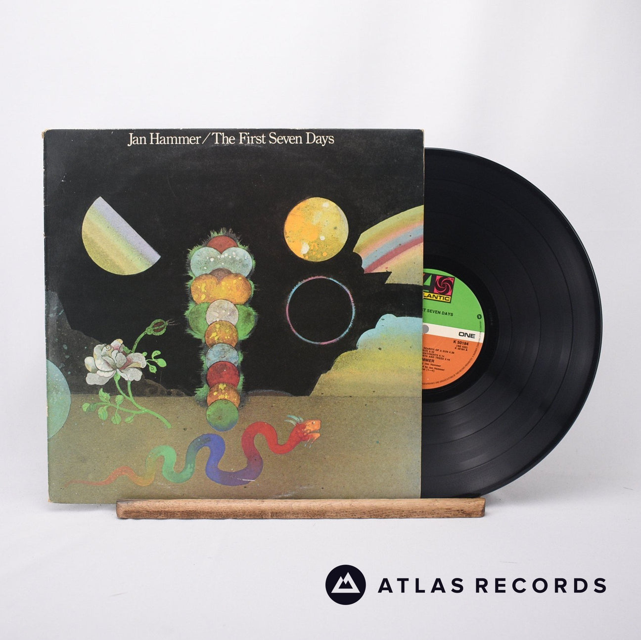 Jan Hammer The First Seven Days LP Vinyl Record - Front Cover & Record