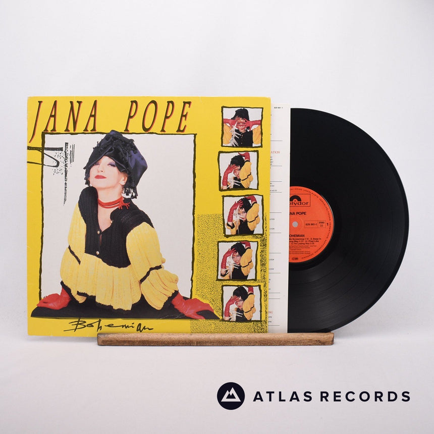 Jana Pope Bohemian LP Vinyl Record - Front Cover & Record