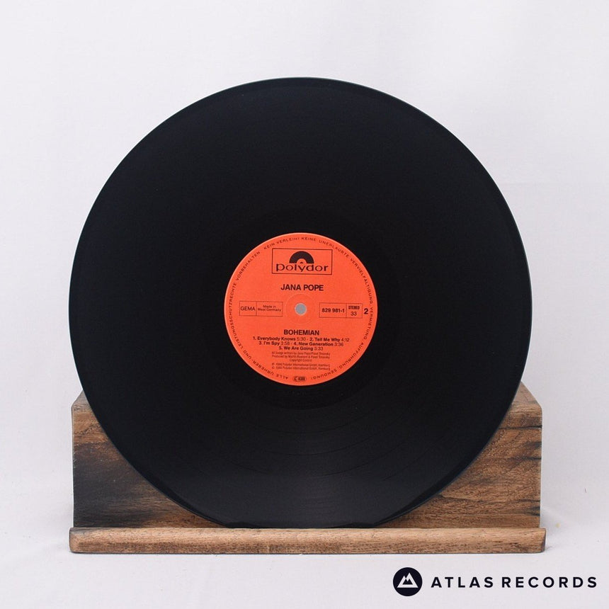 Jana Pope - Bohemian - LP Vinyl Record - VG+/EX