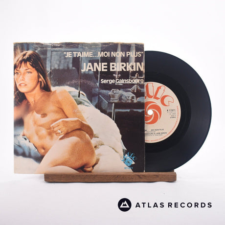 Jane Birkin Je T'aime... Moi Non Plus 7" Vinyl Record - Front Cover & Record