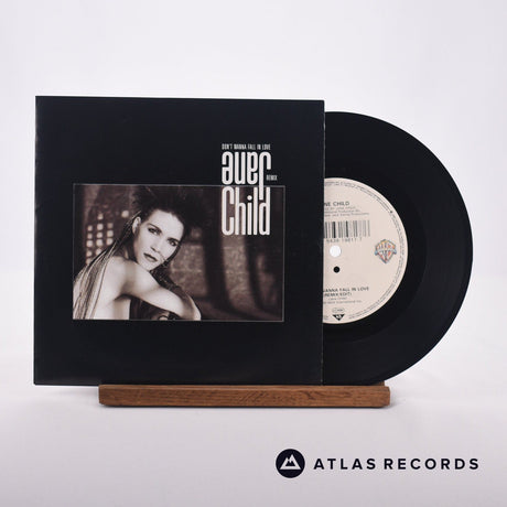 Jane Child Don't Wanna Fall In Love 7" Vinyl Record - Front Cover & Record