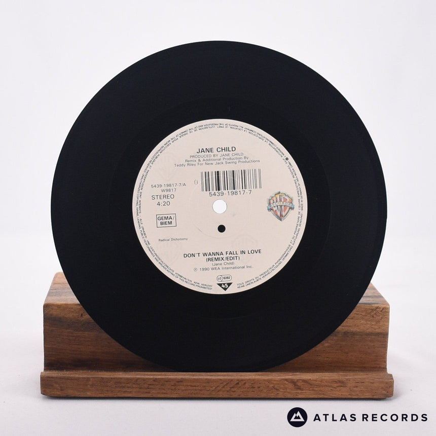 Jane Child - Don't Wanna Fall In Love - 7" Vinyl Record - EX/NM