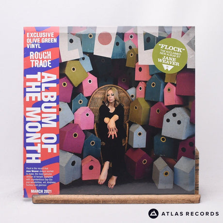 Jane Weaver Flock LP + CD Vinyl Record - Front Cover & Record