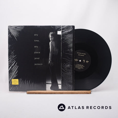 Janet Jackson Any Time, Any Place 12" Vinyl Record - Front Cover & Record