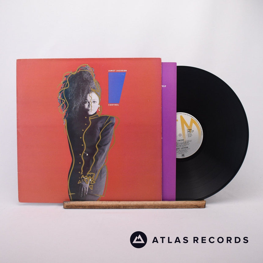 Janet Jackson Control LP Vinyl Record - Front Cover & Record