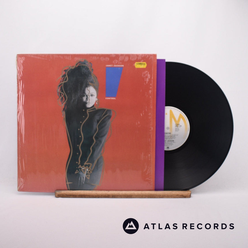 Janet Jackson Control LP Vinyl Record - Front Cover & Record