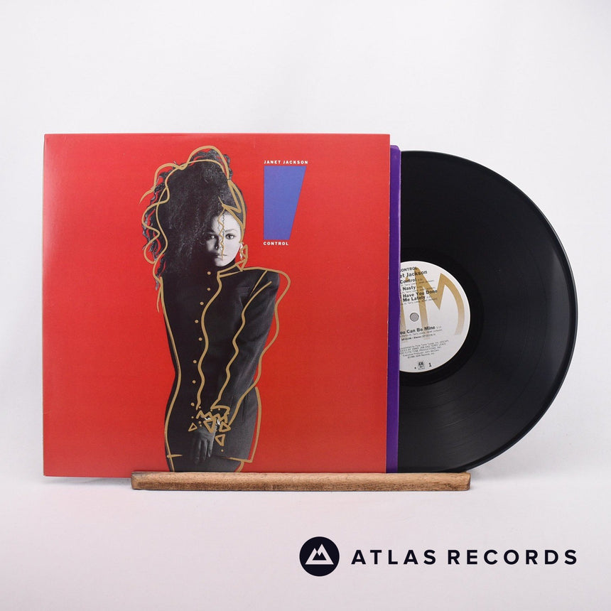 Janet Jackson Control LP Vinyl Record - Front Cover & Record