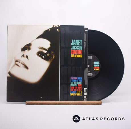 Janet Jackson Control - The Remixes LP Vinyl Record - Front Cover & Record