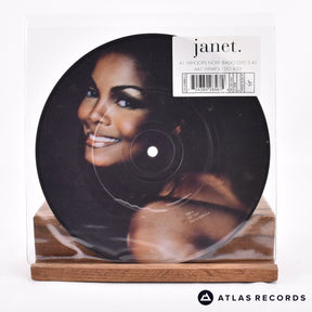 Janet Jackson Whoops Now 7" Vinyl Record - Front Cover & Record