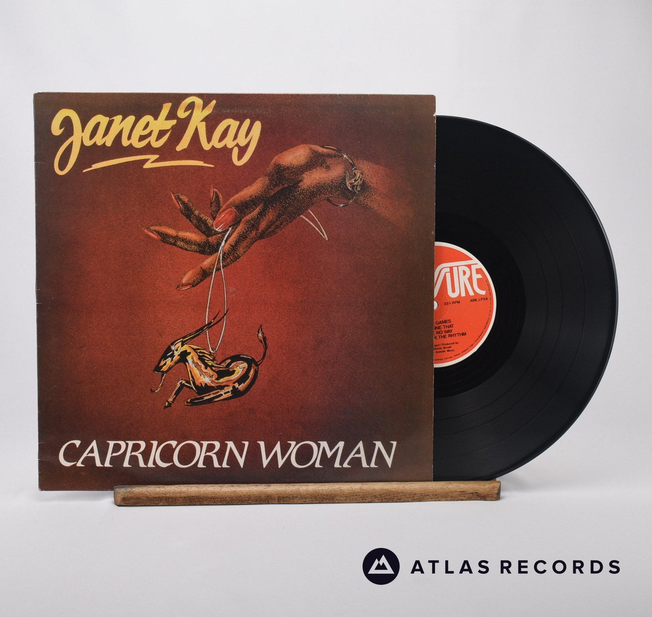 Janet Kay Capricorn Woman LP Vinyl Record - Front Cover & Record