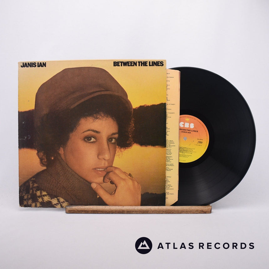 Janis Ian Between The Lines LP Vinyl Record - Front Cover & Record