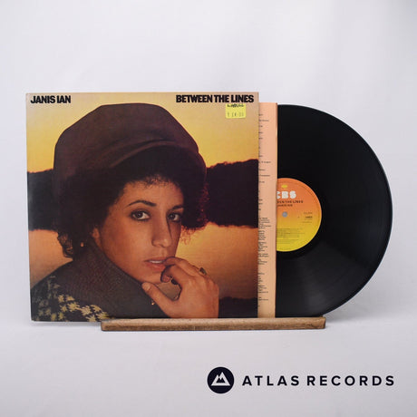 Janis Ian Between The Lines LP Vinyl Record - Front Cover & Record