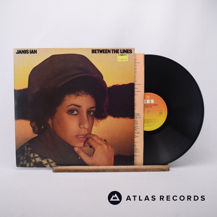 Janis Ian Between The Lines LP Vinyl Record - Front Cover & Record